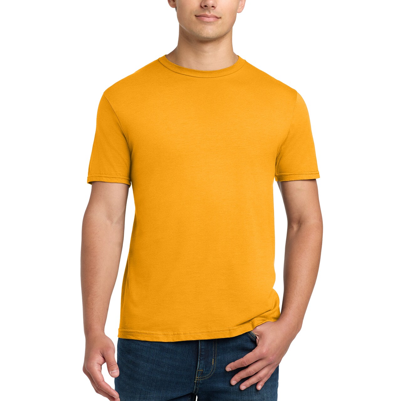 Gildan Heavy Cotton T-Shirt, Crewneck Blank Tees for Crafting